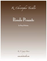 Rondo Pesante Orchestra sheet music cover